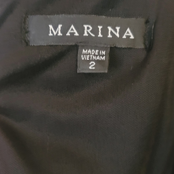 Marina Sequin and Printed Mermaid Gown - Picture 6 of 8